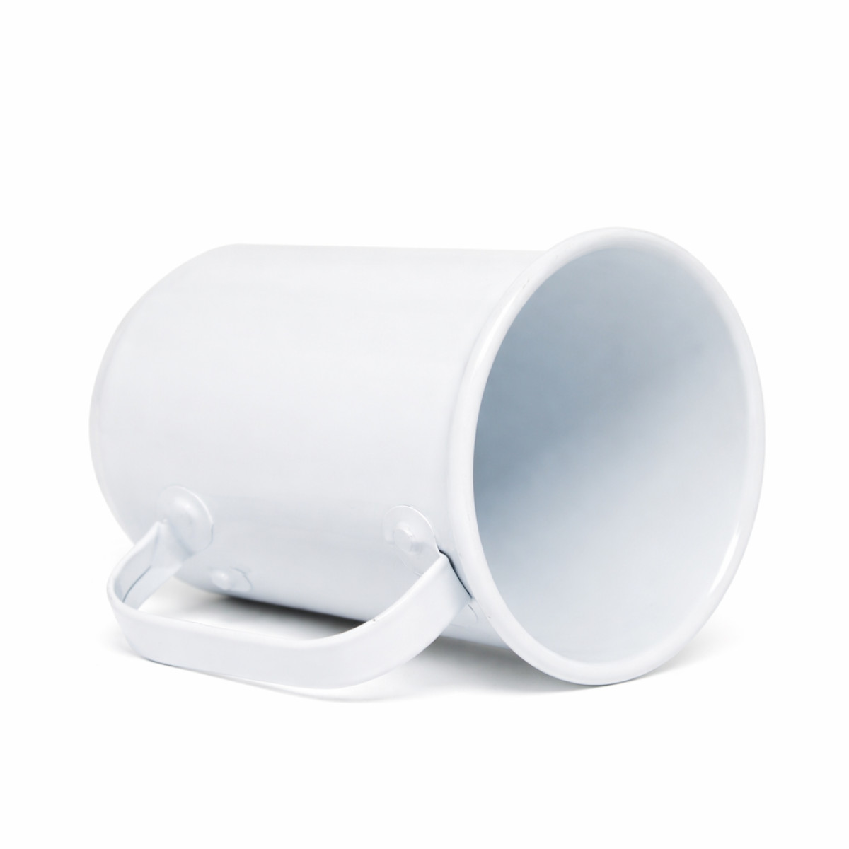 Caneca de Alumínio Branca Personalizada