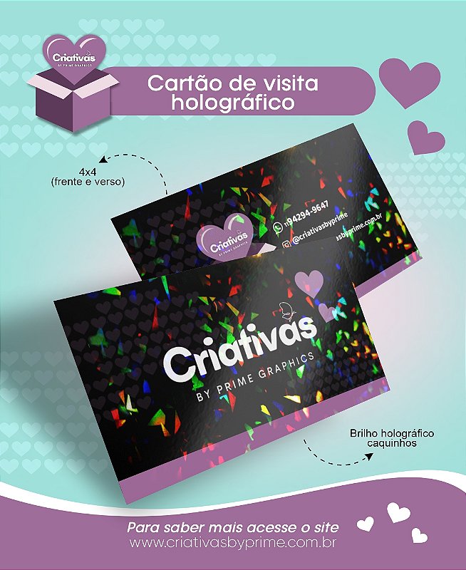 Cartão de Visita Especial