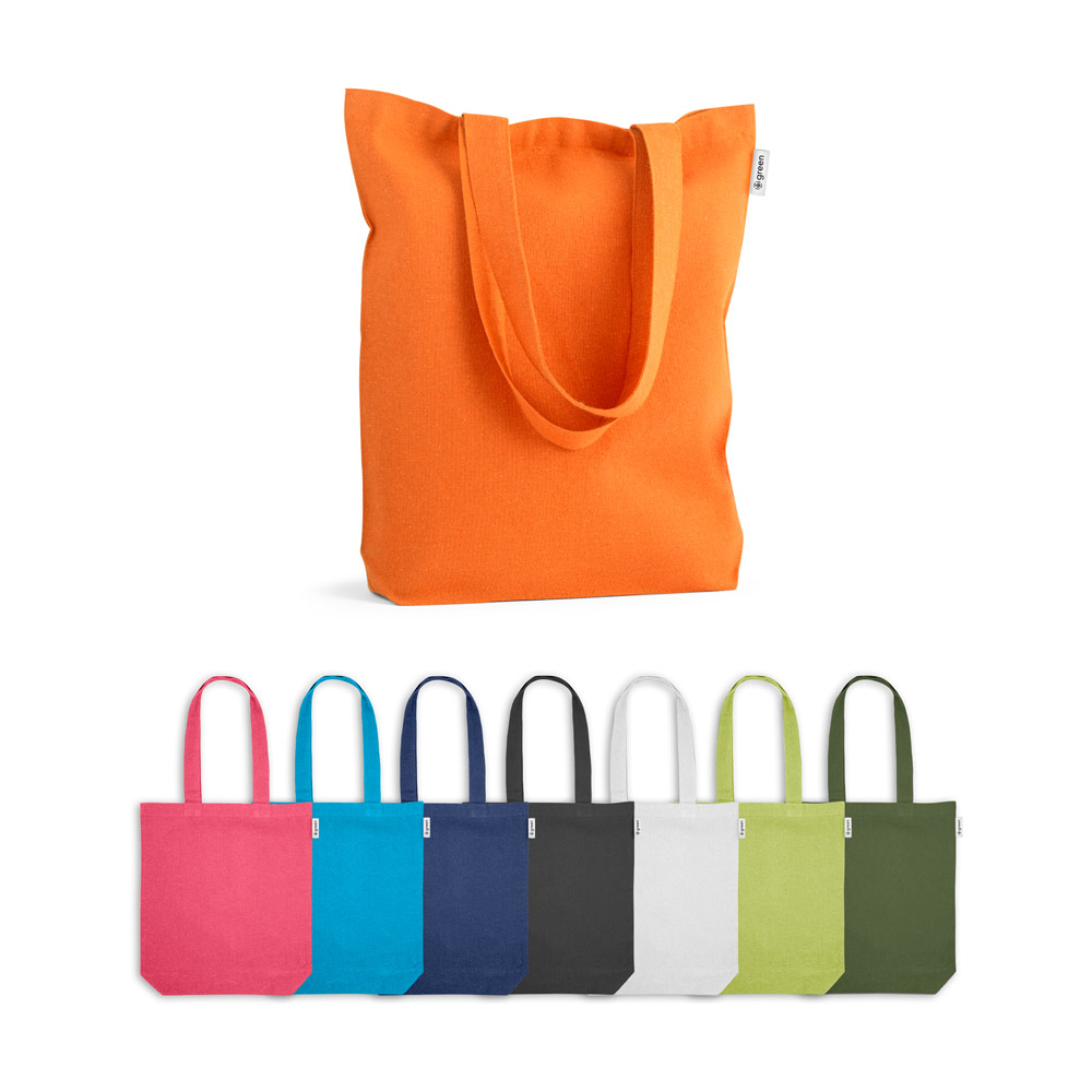 Sacola em 50% algodão, 30% algodão reciclado e 20% poliéster reciclado (220 g/m²) - Ref: 102