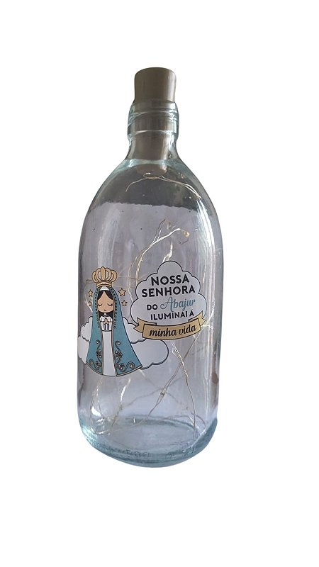 Luminária Bojuda Nossa Senhora do Abajur 500ml