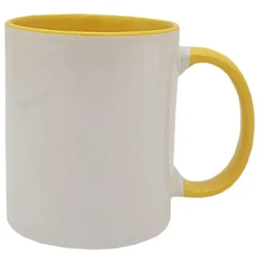 Caneca Alça e Interior Colorido