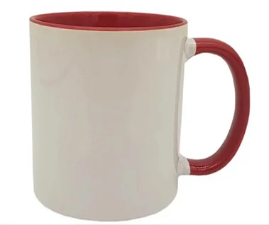 Caneca Alça e Interior Colorido