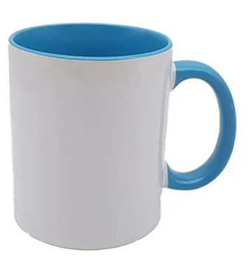 Caneca Alça e Interior Colorido